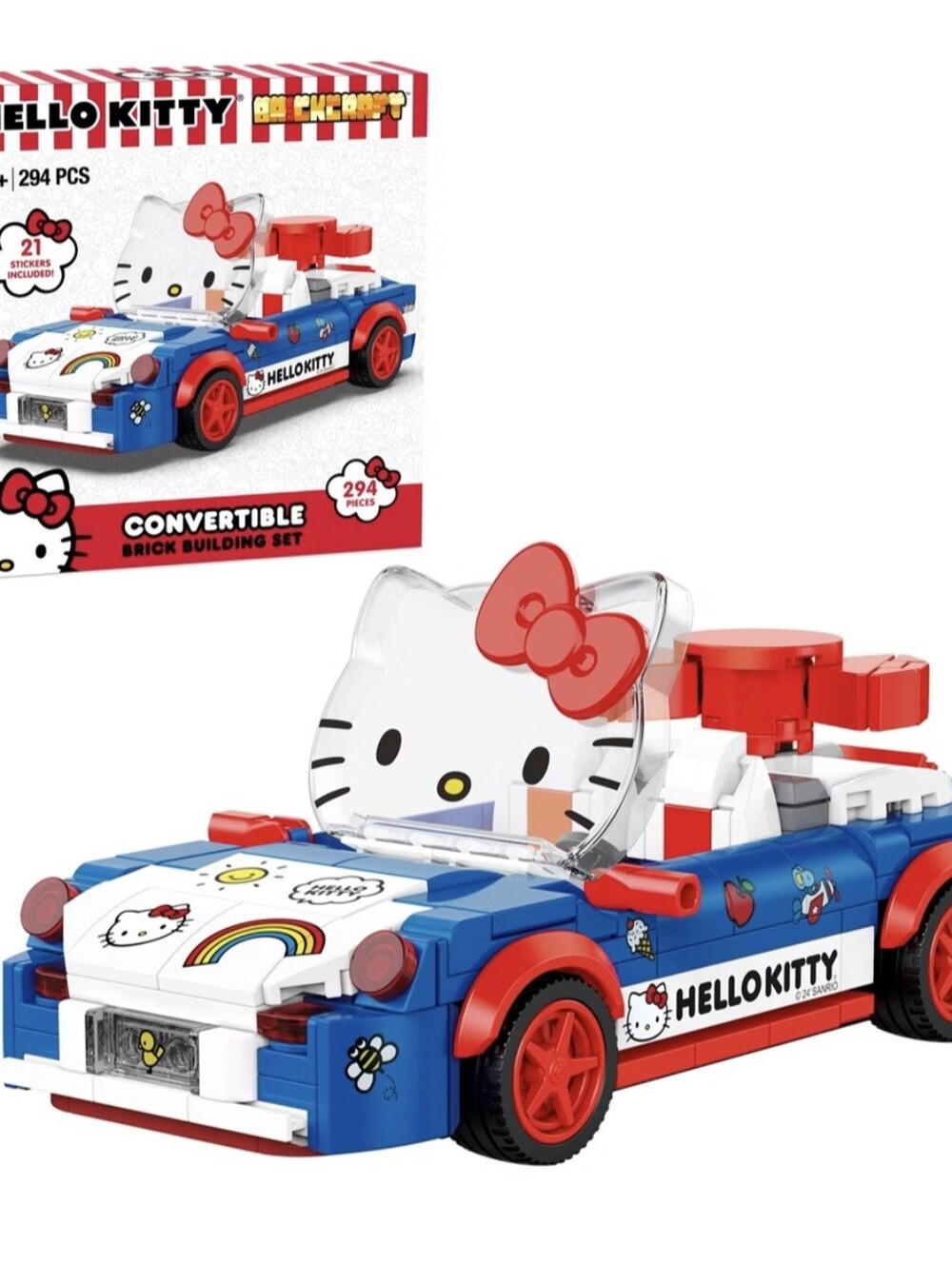 Brickcraft Sanrio Hello Kitty Convertible Building Set